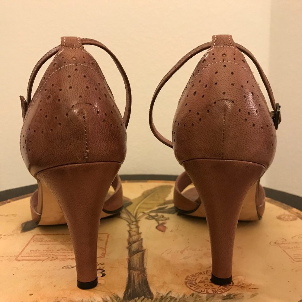 Anne Klein Mauve Two-Tone Sandal - Picture 10 of 13